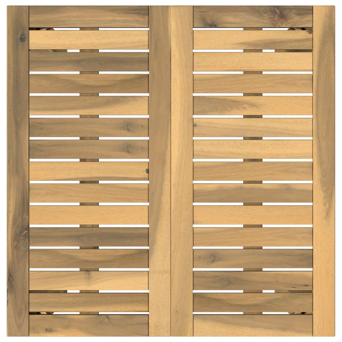 Have Bar Bord Hvid 60 x 60,5 x 105 cm Massivt Akacietræ