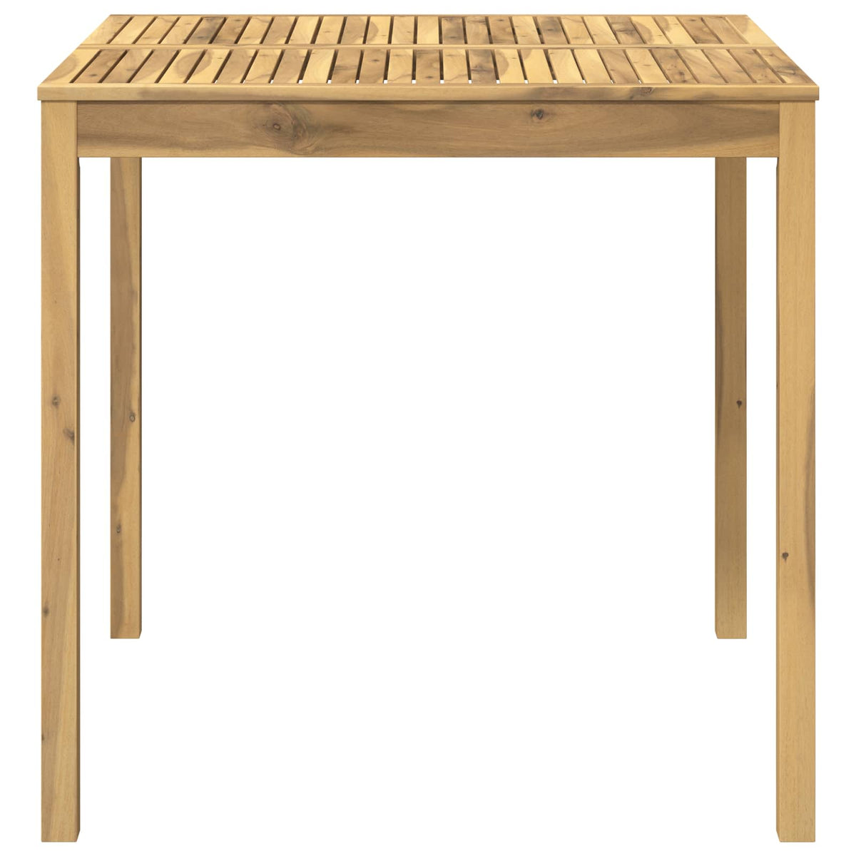 Have Bar Bord Hvid 110 x 108,5 x 105 cm Massivt Akacietræ