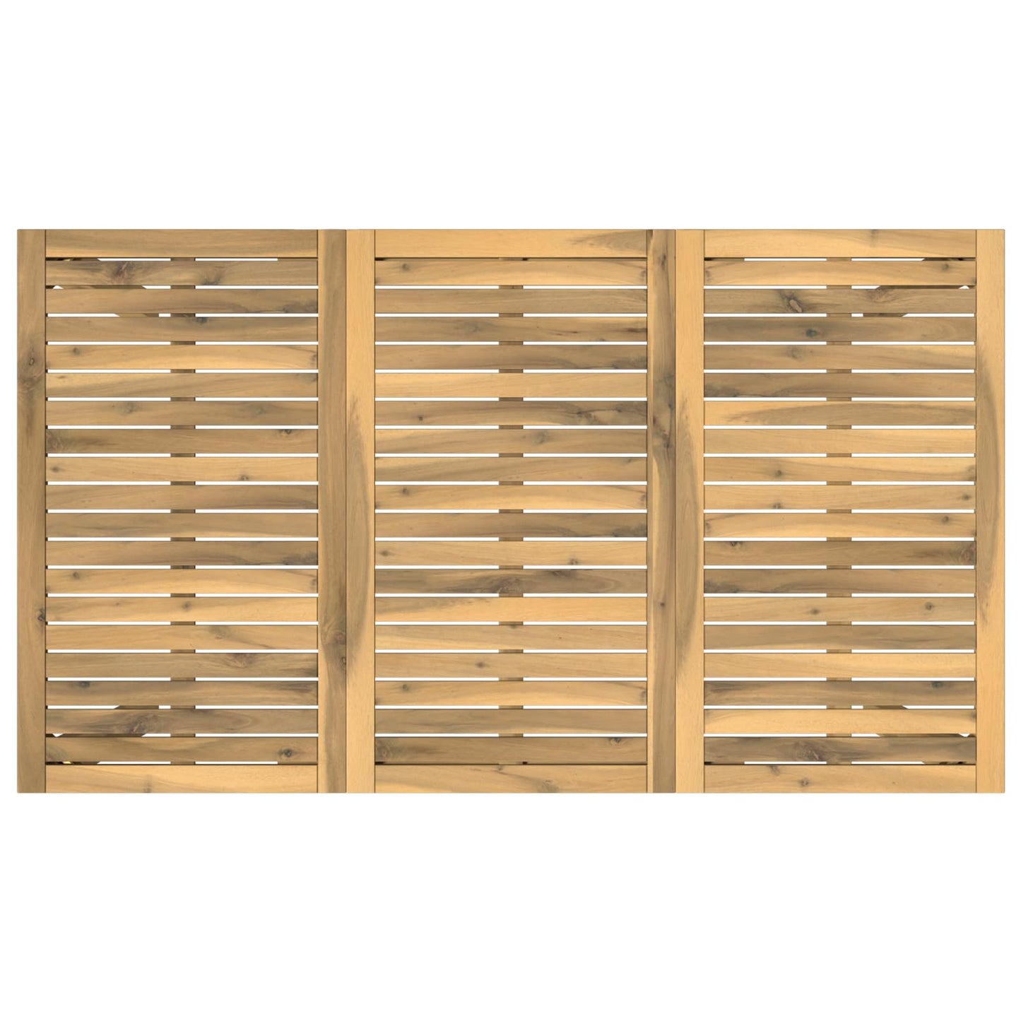 Have Bar Bord Hvid 141 x 80,5 x 105 cm Massivt Akacietræ