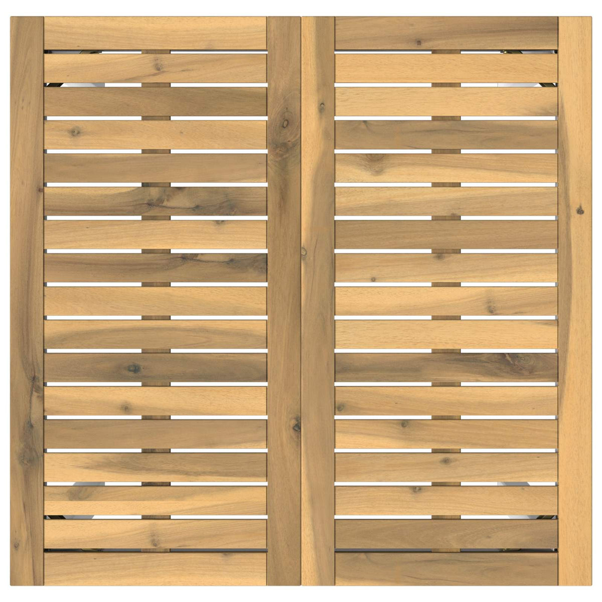 Have Bar Bord Hvid 70 x 68,5 x 105 cm Massivt Akacietræ
