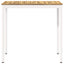 Have Bar Bord Hvid 108,5 x 55 x 105 cm Massivt Akacietræ