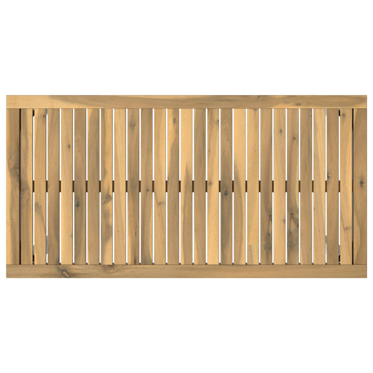 Have Bar Bord Hvid 108,5 x 55 x 105 cm Massivt Akacietræ