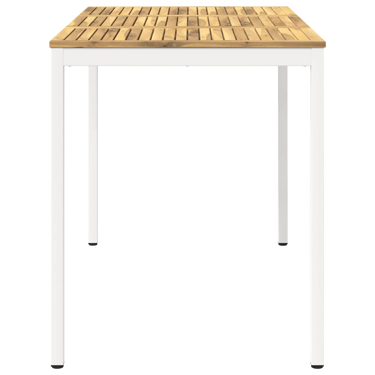 Have Bar Bord Hvid 147 x 88,5 x 105 cm Massivt Akacietræ