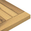 Bordplade 60,5 x 30 x 2 cm Rektangulær Massivt Akacietræ Hvid
