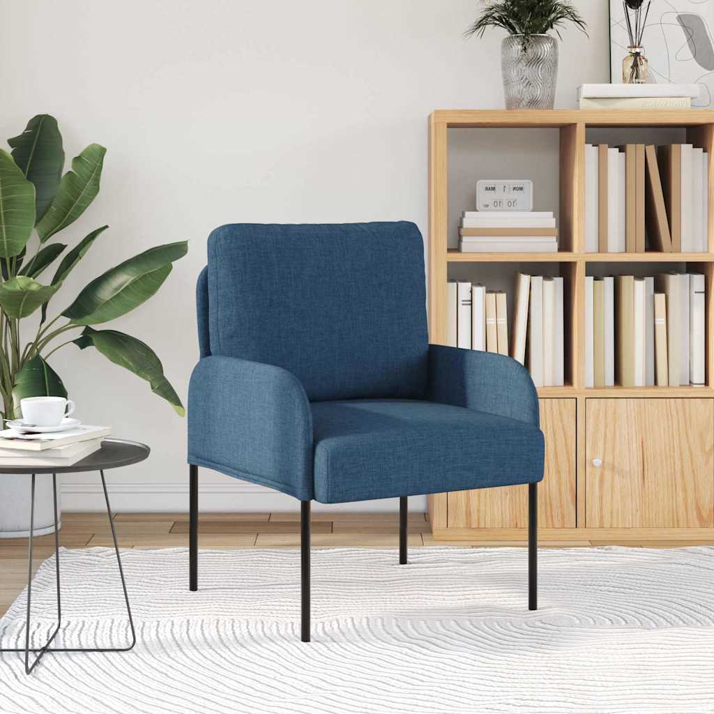 Sofaer med pude 55cm Blå Krydsfinér