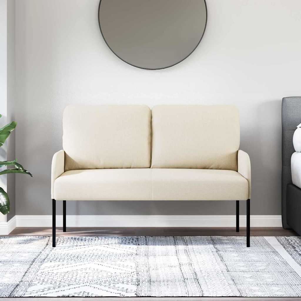 Sofaer med pude 110cm Creme Krydsfinér