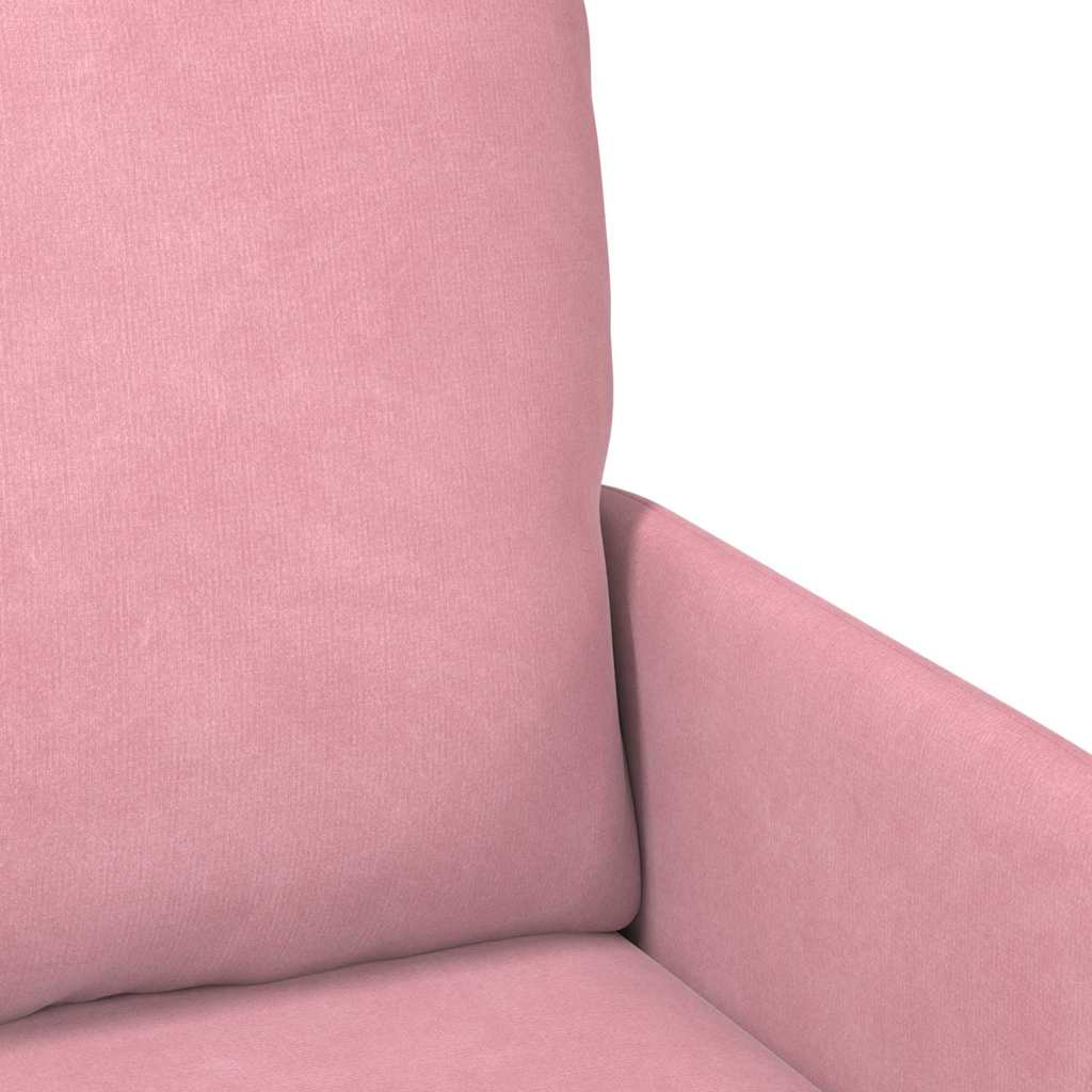 Sofaer med pude 110cm Lyserød Krydsfinér
