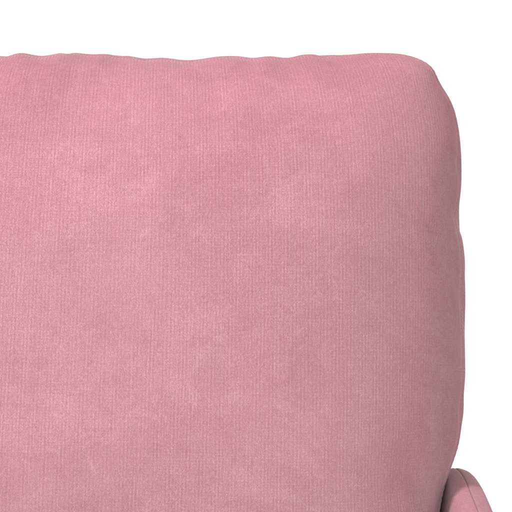 Sofaer med pude 110cm Lyserød Krydsfinér