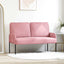 Sofaer med pude 110cm Lyserød Krydsfinér
