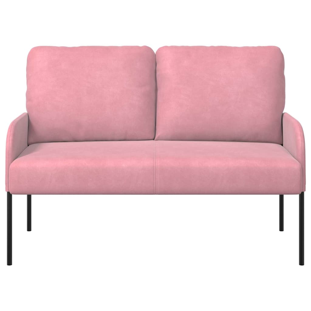 Sofaer med pude 110cm Lyserød Krydsfinér