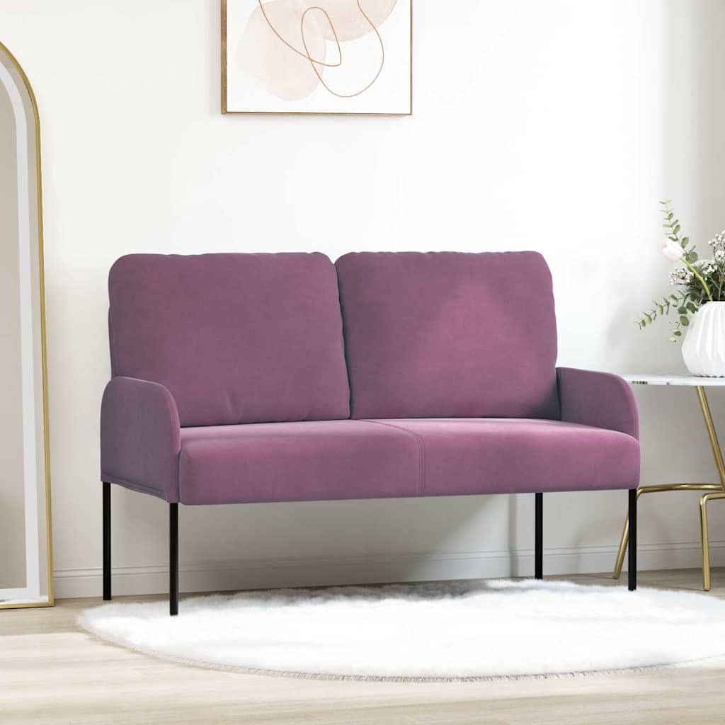 Sofaer med pude 110cm Lilla Krydsfinér
