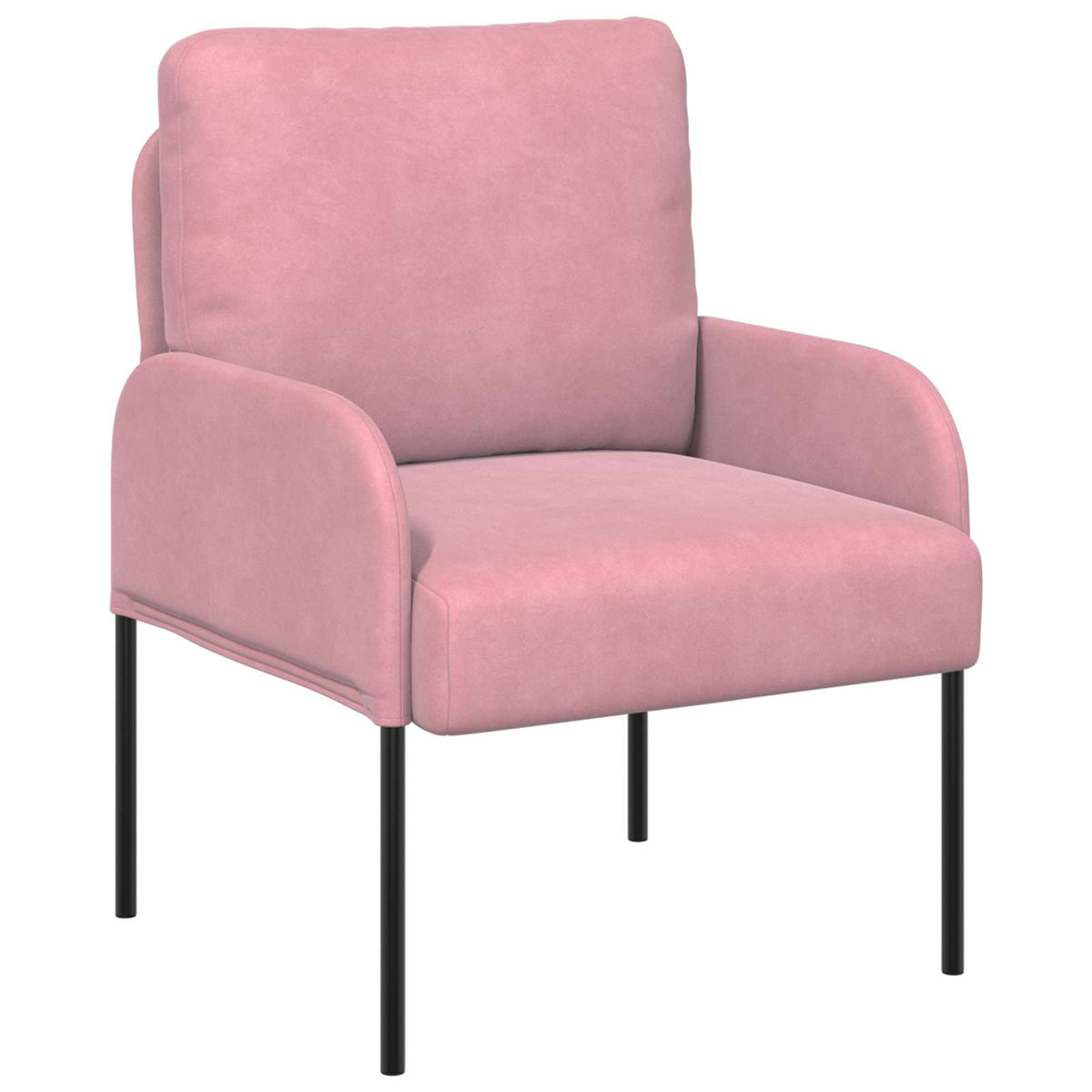 Sofasæt 3 stk. Lyserød Krydsfinér