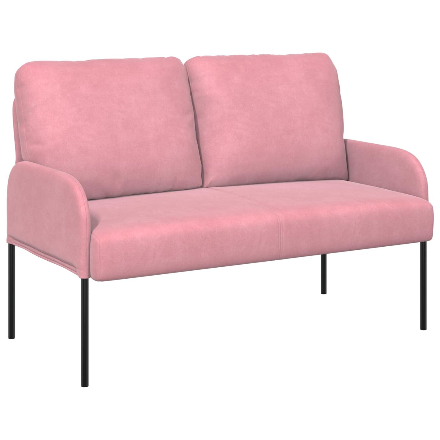 Sofasæt 3 stk. Lyserød Krydsfinér