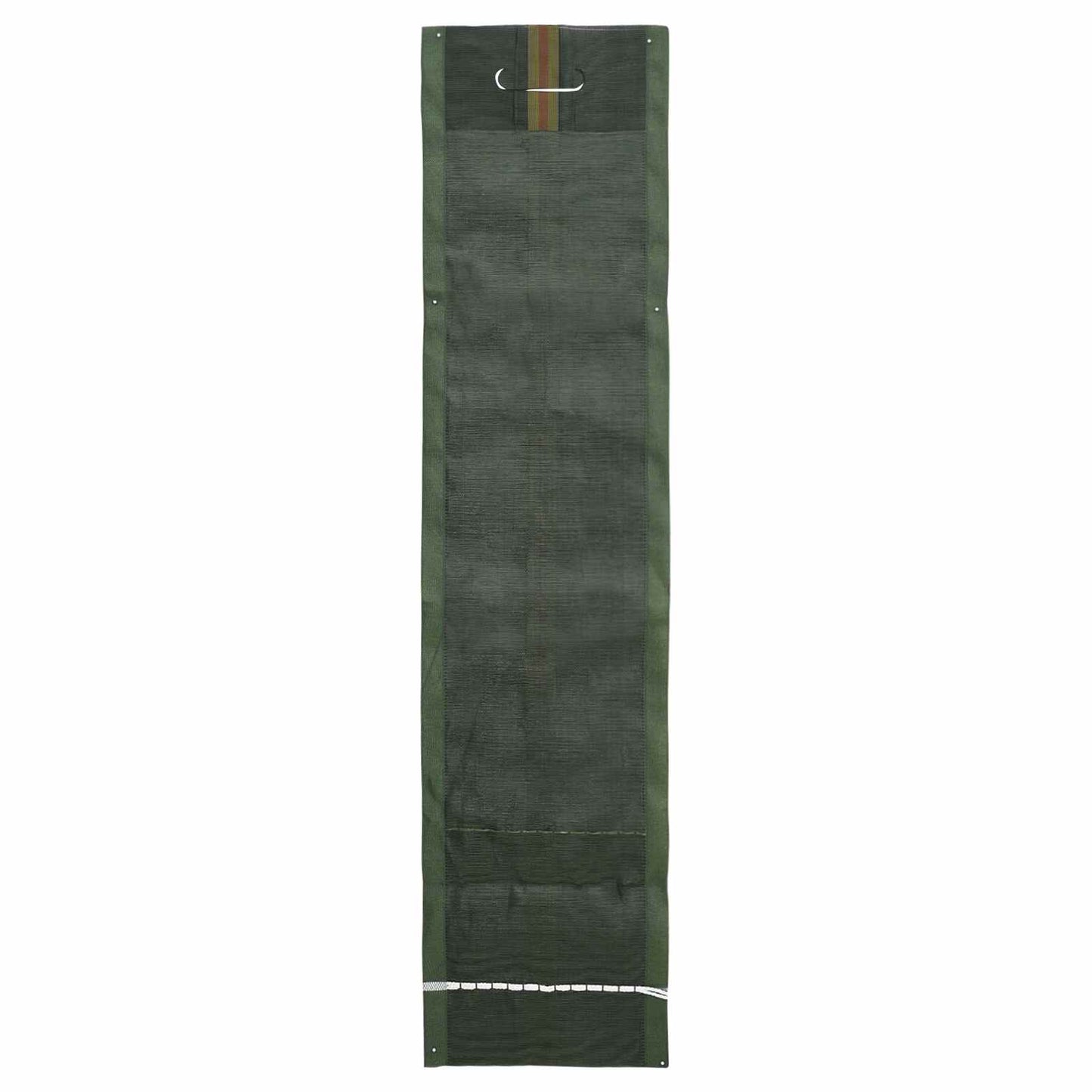 Sandsække 100 stk. Mørkegrøn 120 x 27 cm HDPE
