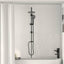 Brusesystem Sort 47 x 20 x 95 cm Rustfrit stål