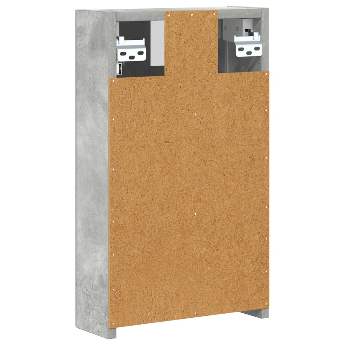 Badeværelsesspejlskab Beton Grå 30 x 10,5 x 50 cm