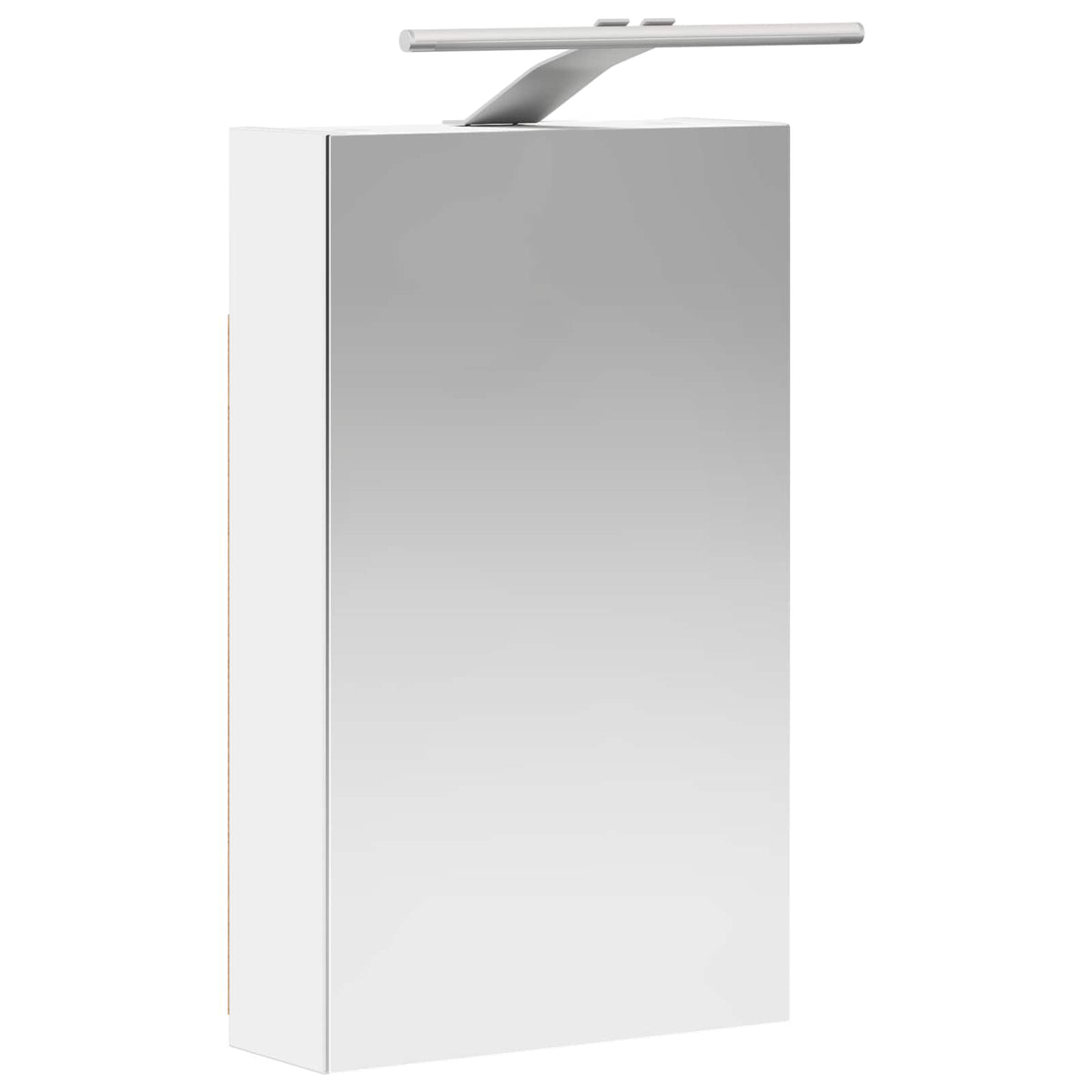Badeværelsesspejlskab Hvid 30 x 10,5 x 50 cm Konstrueret træ