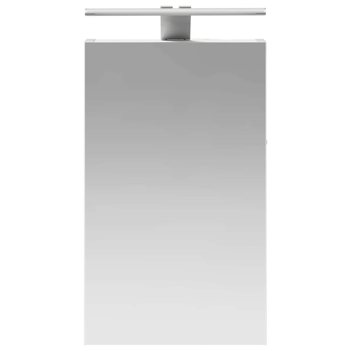 Badeværelsesspejlskab Hvid 30 x 10,5 x 50 cm Konstrueret træ