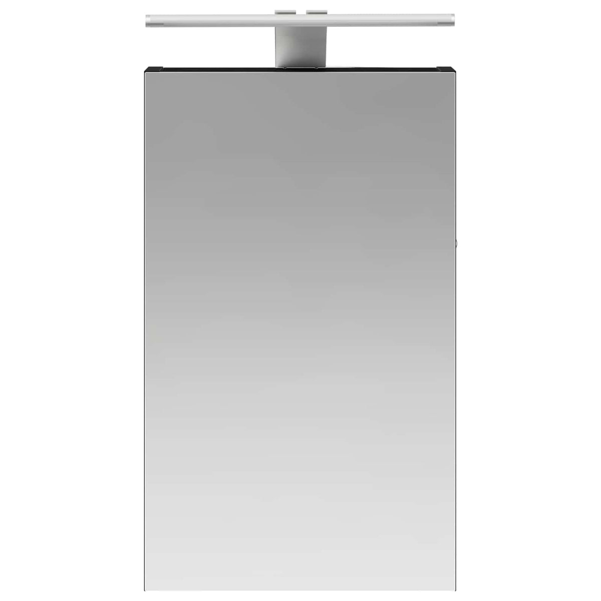 Badeværelsesspejlskab Sort eg 30 x 10,5 x 50 cm Konstrueret træ