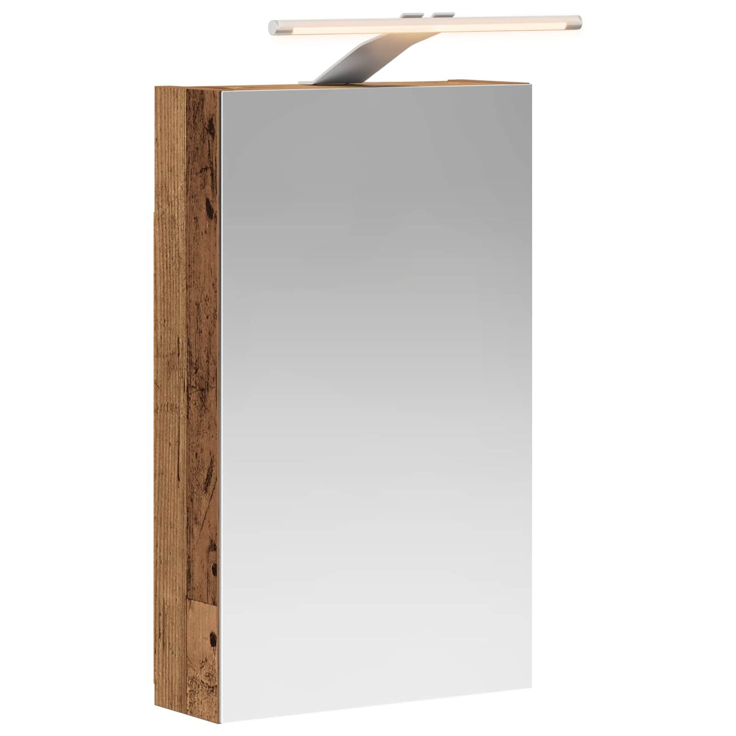 Badeværelsesspejlskab Gammelt træ 30 x 10,5 x 50 cm