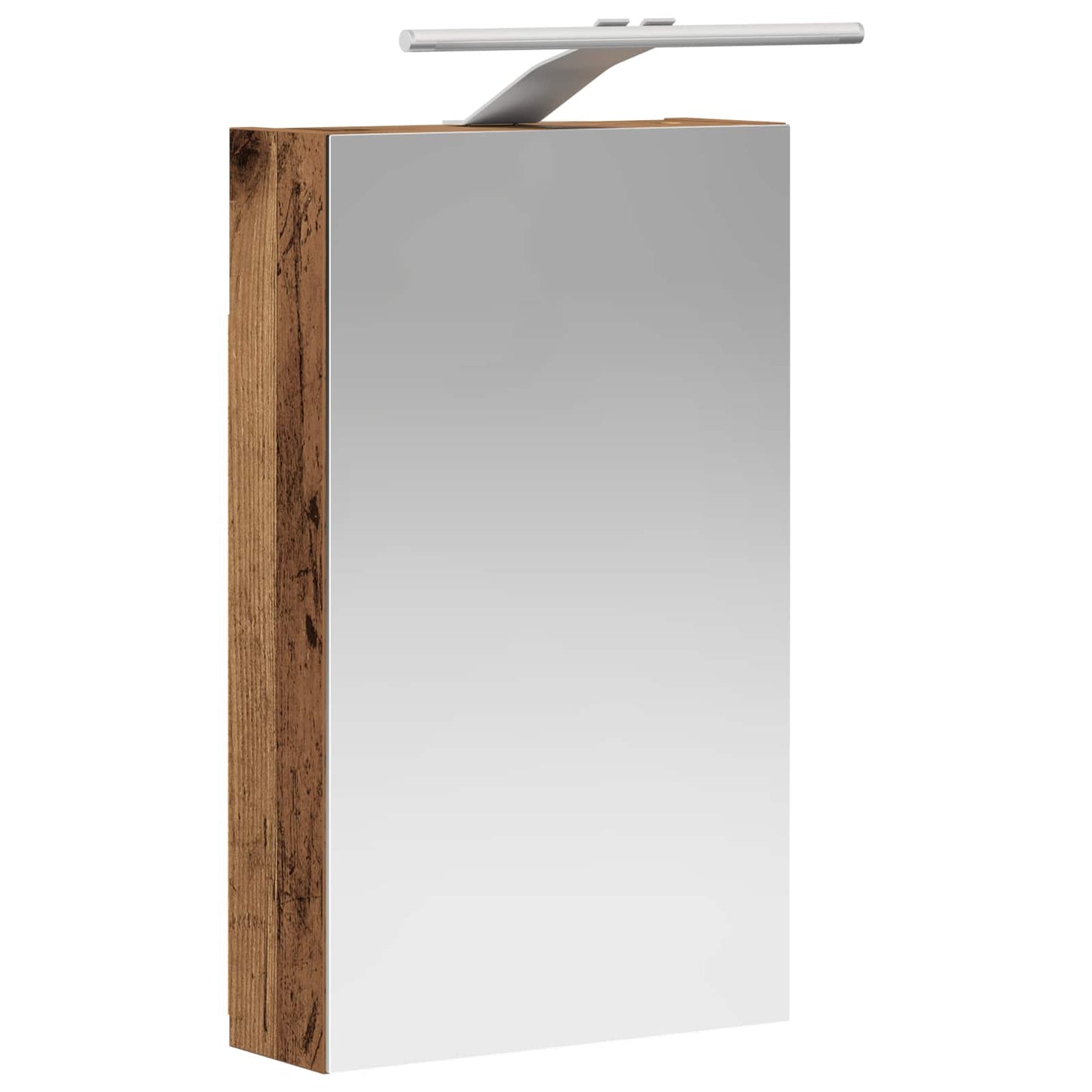 Badeværelsesspejlskab Gammelt træ 30 x 10,5 x 50 cm