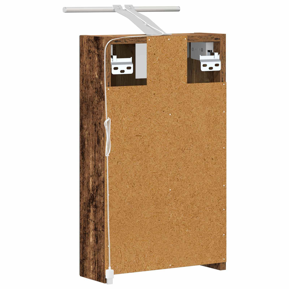 Badeværelsesspejlskab Gammelt træ 30 x 10,5 x 50 cm