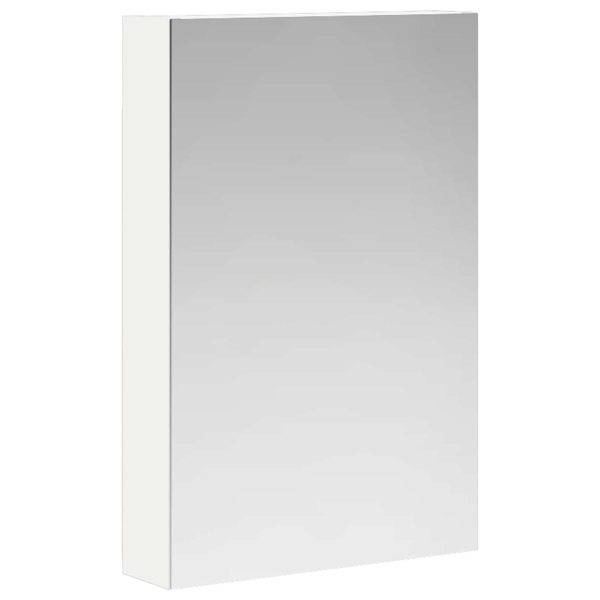 Badeværelsesspejlskab Hvid 40 x 10,5 x 60,5 cm Konstrueret træ