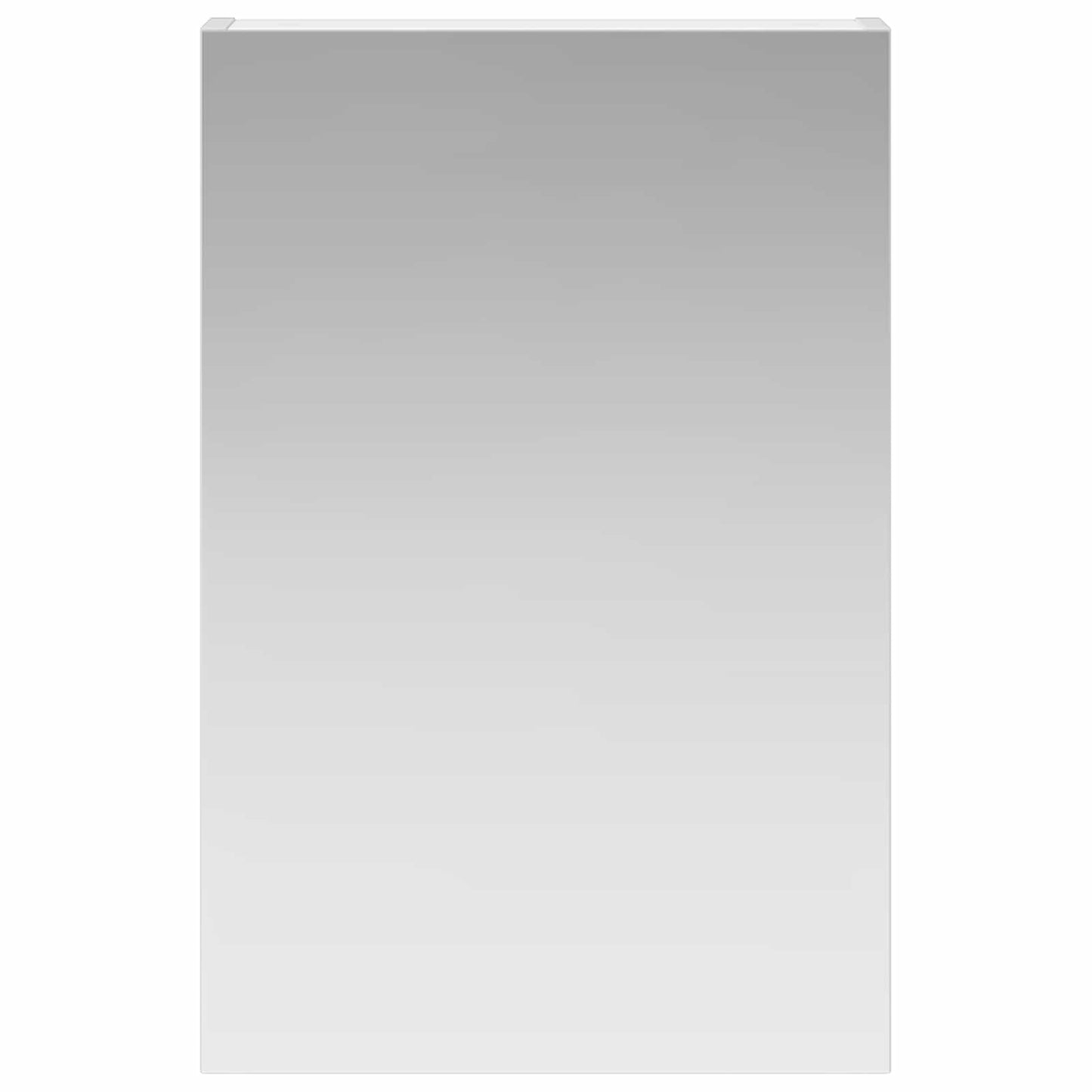 Badeværelsesspejlskab Hvid 40 x 10,5 x 60,5 cm Konstrueret træ