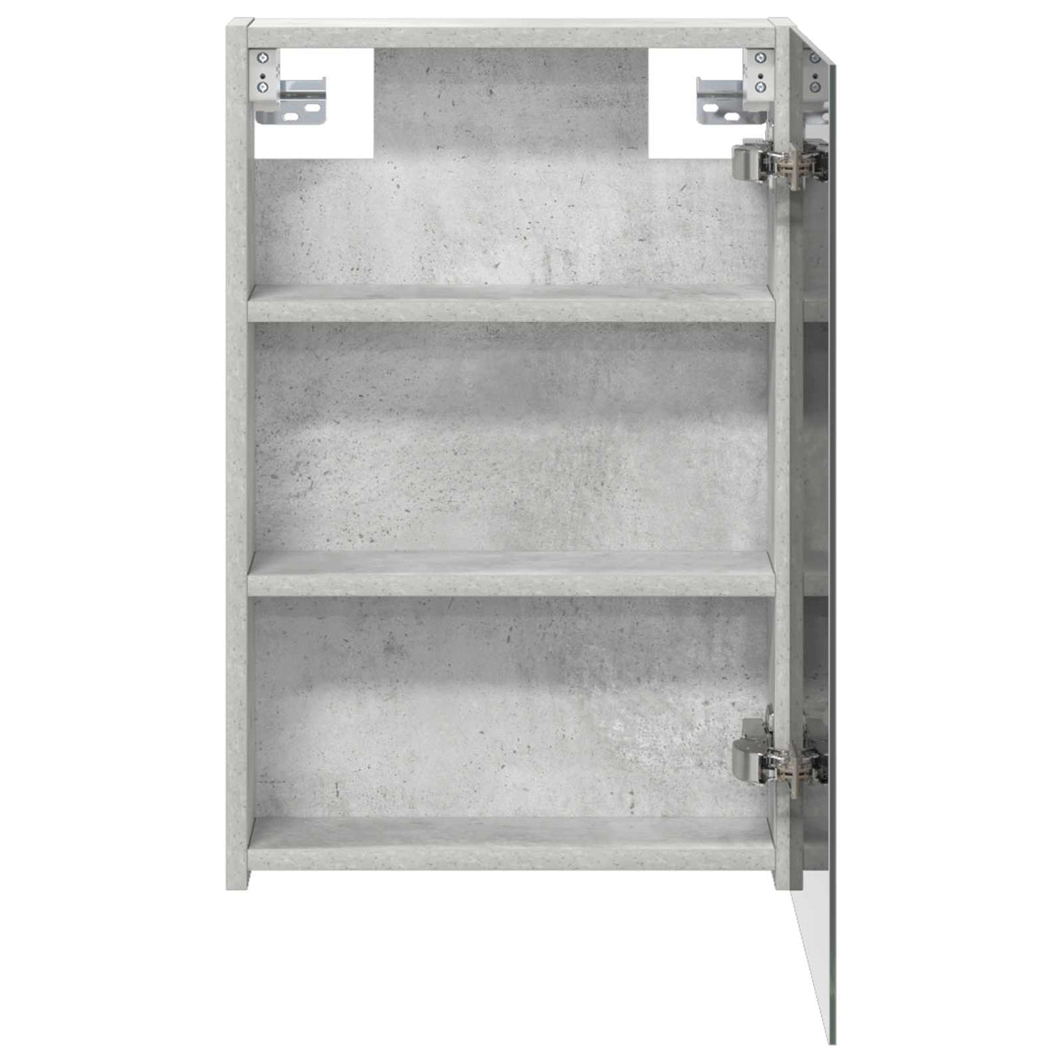 Badeværelsesspejlskab Beton Grå 40 x 10,5 x 60,5 cm
