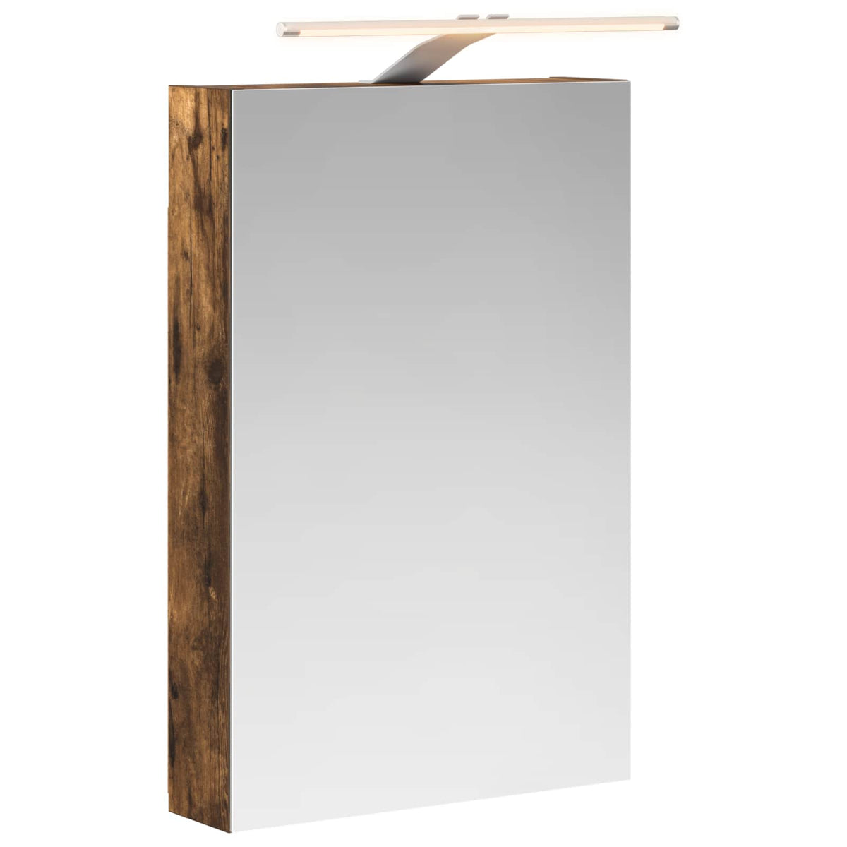 Badeværelsesspejlskab Røget eg 40 x 10,5 x 60,5 cm