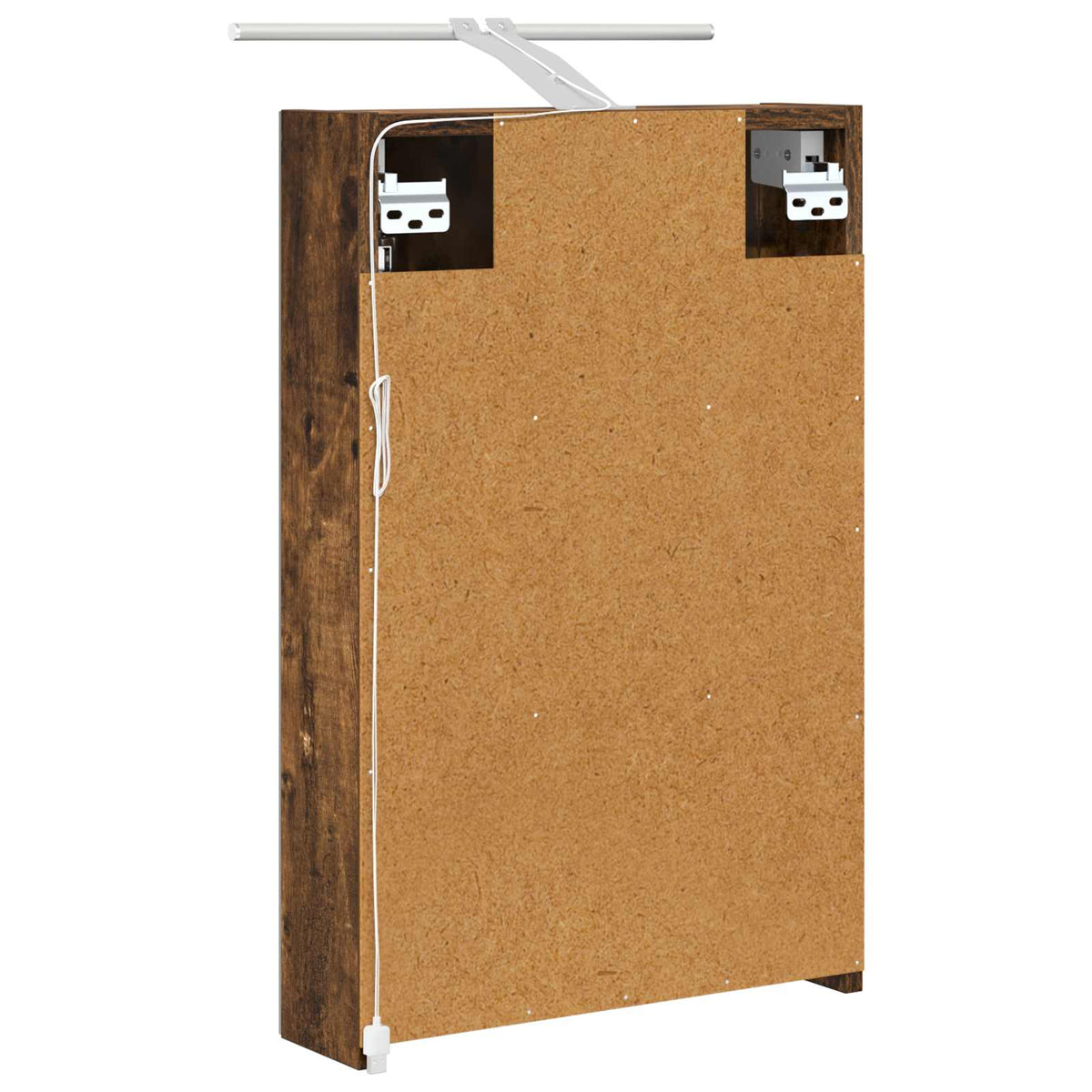 Badeværelsesspejlskab Røget eg 40 x 10,5 x 60,5 cm