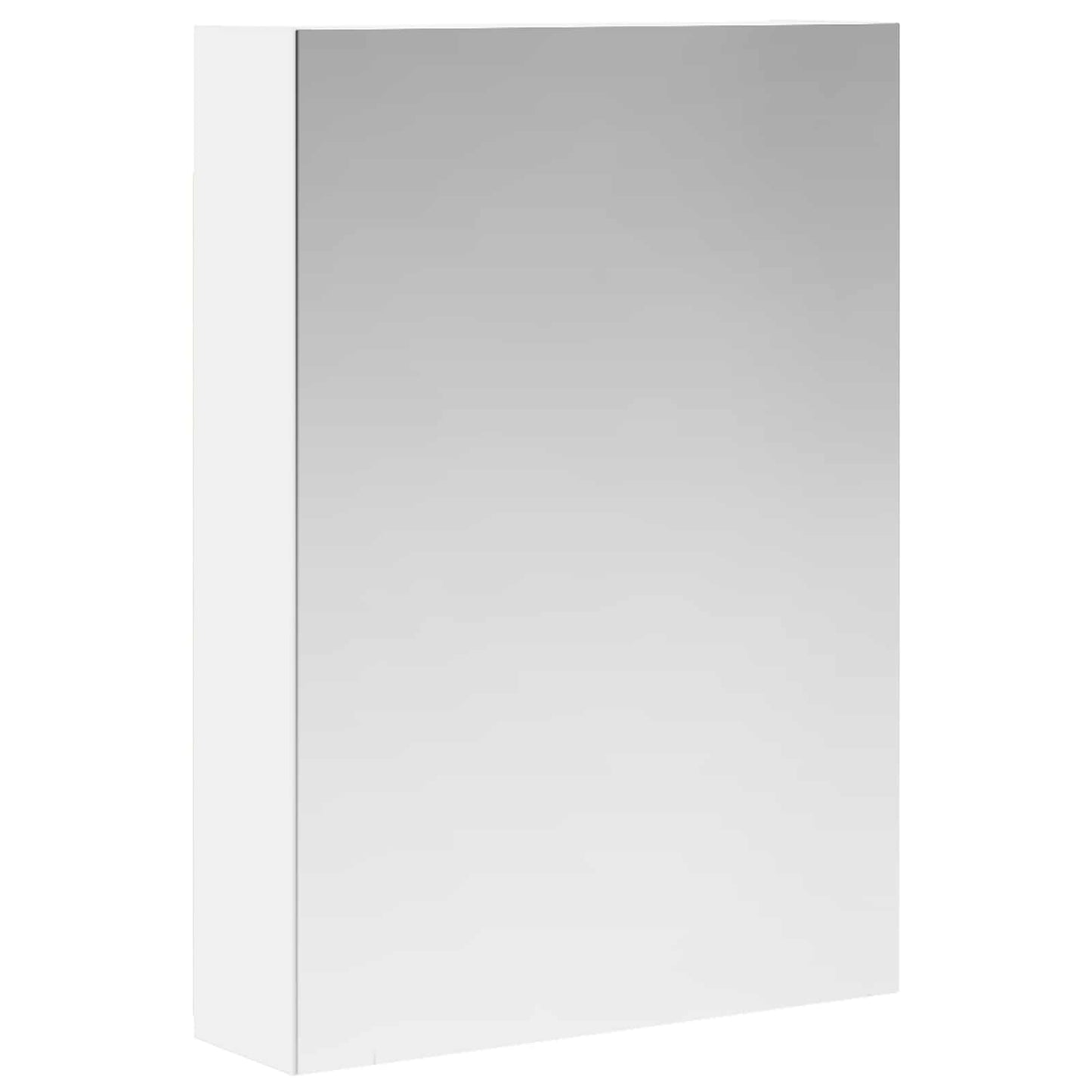 Badeværelsesspejlskab Hvid 50 x 14,5 x 70 cm Konstrueret træ
