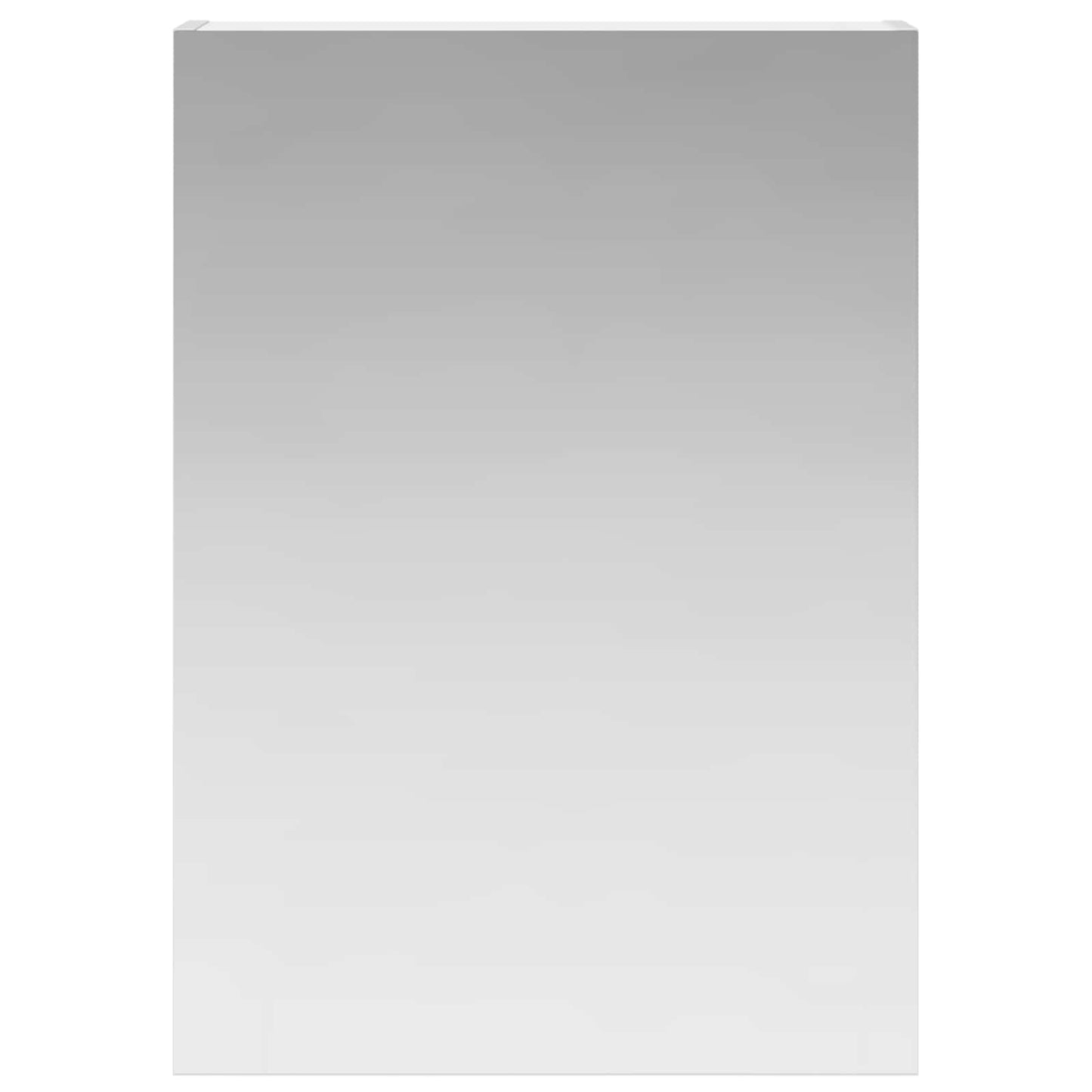 Badeværelsesspejlskab Hvid 50 x 14,5 x 70 cm Konstrueret træ