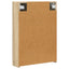 Badeværelsesspejlskab Sonoma eg 50 x 14,5 x 70 cm