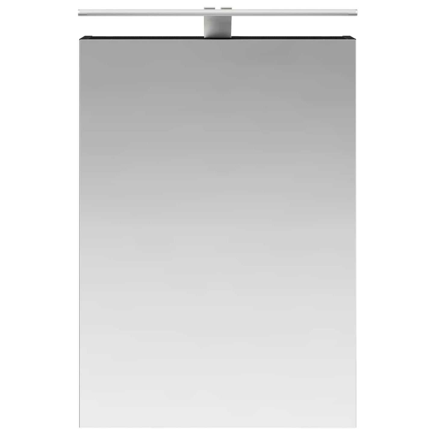 Badeværelsesspejlskab Sort eg 50 x 14,5 x 70 cm Konstrueret træ