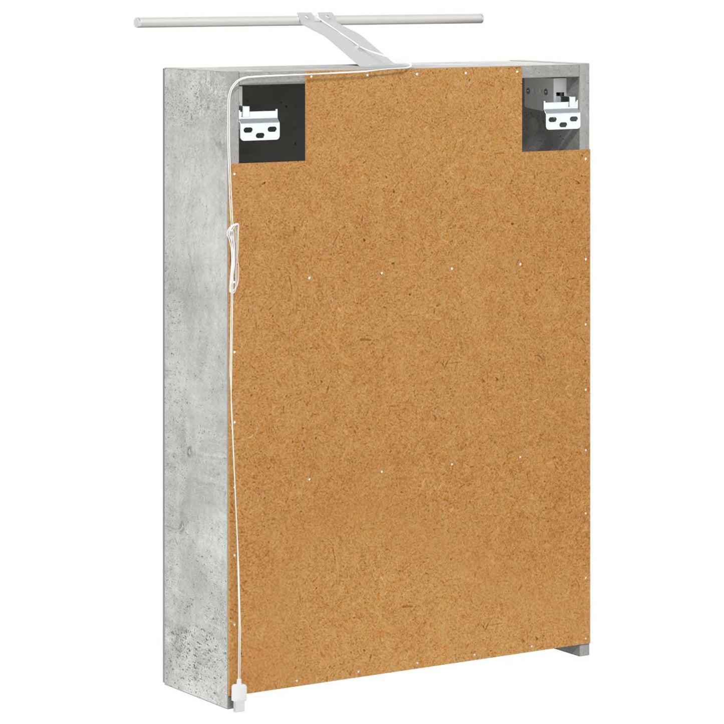 Badeværelsesspejlskab Beton Grå 50 x 14,5 x 70 cm