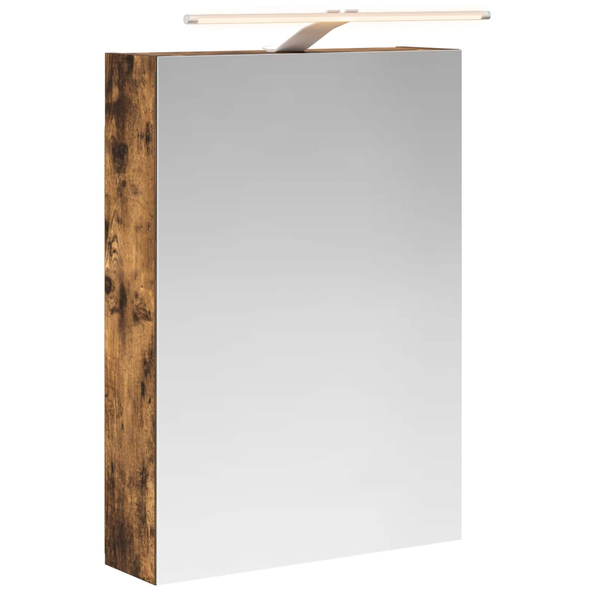 Badeværelsesspejlskab Røget eg 50 x 14,5 x 70 cm