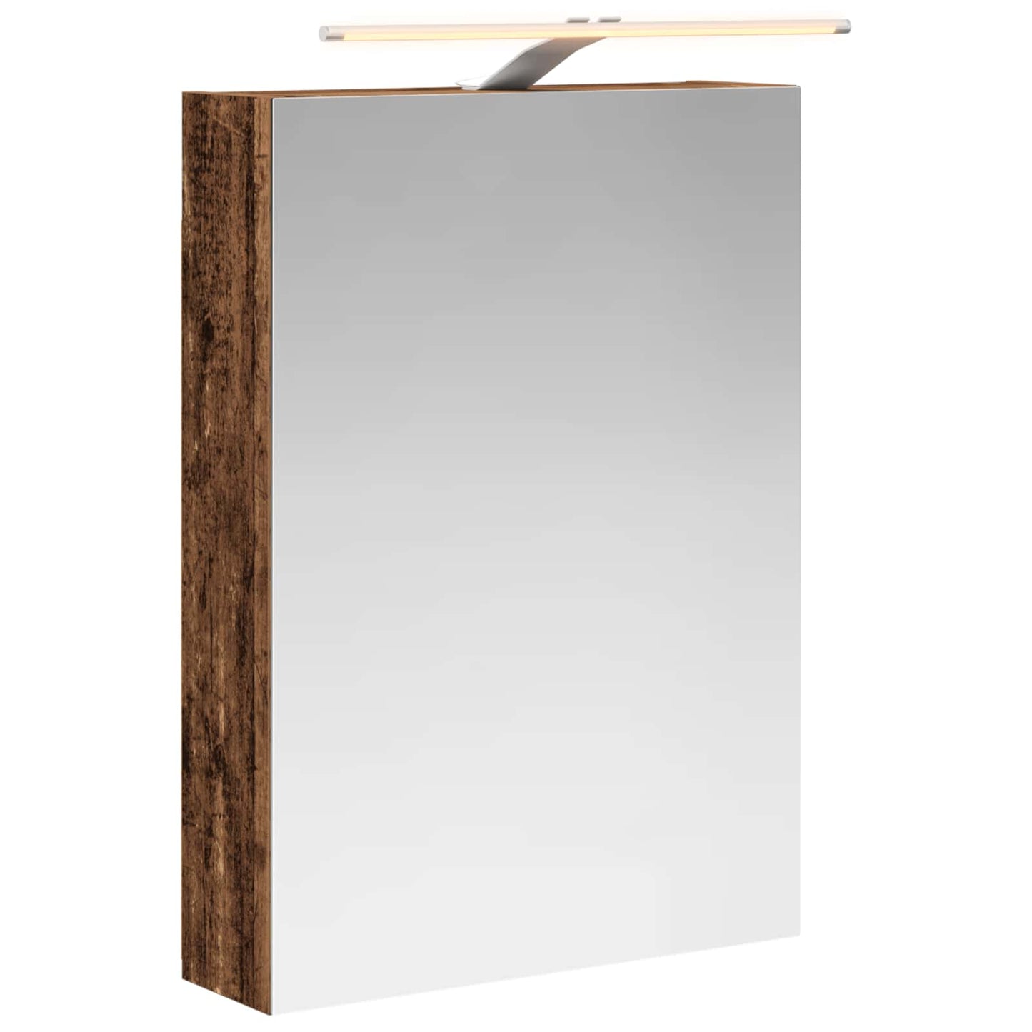 Badeværelsesspejlskab Gammelt træ 50 x 14,5 x 70 cm