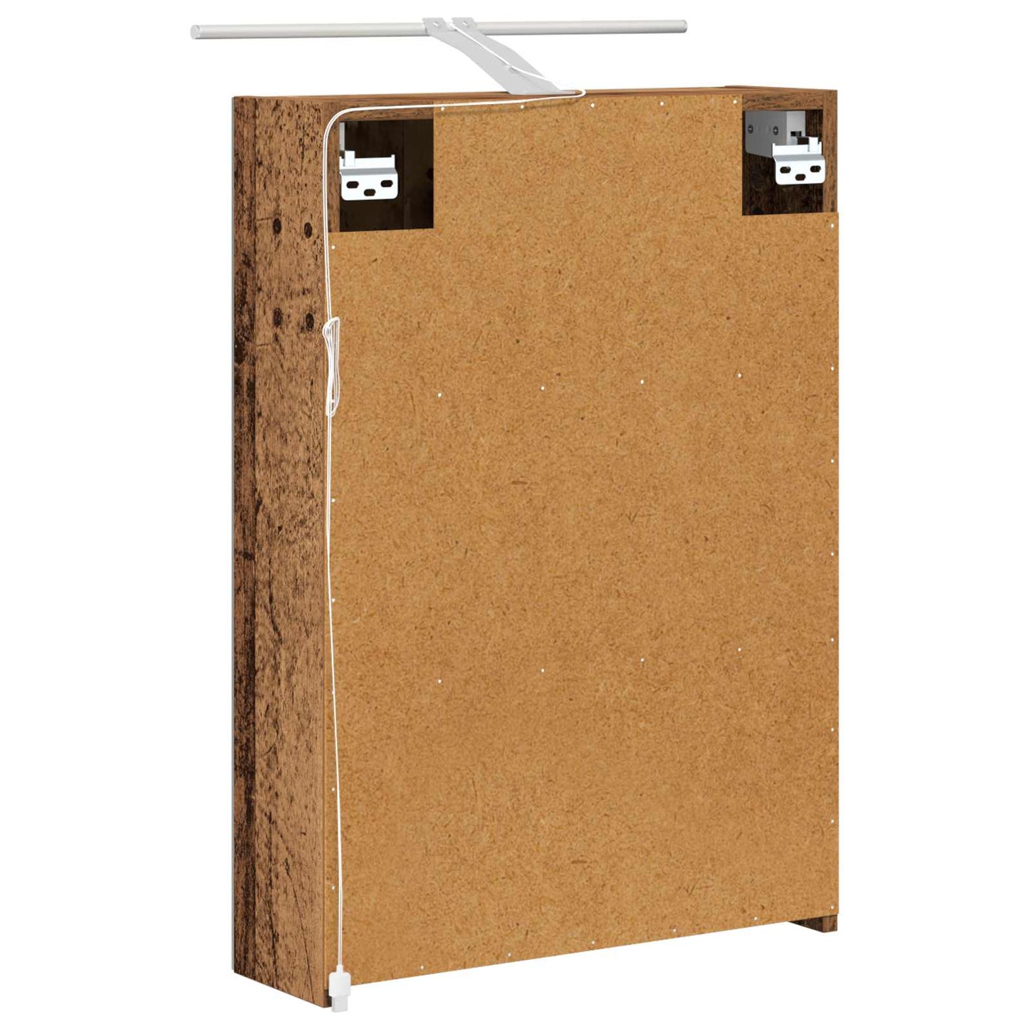 Badeværelsesspejlskab Gammelt træ 50 x 14,5 x 70 cm