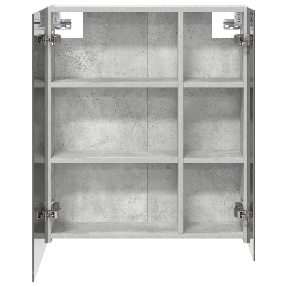 Badeværelsesspejlskab Beton Grå 60 x 14,5 x 70 cm