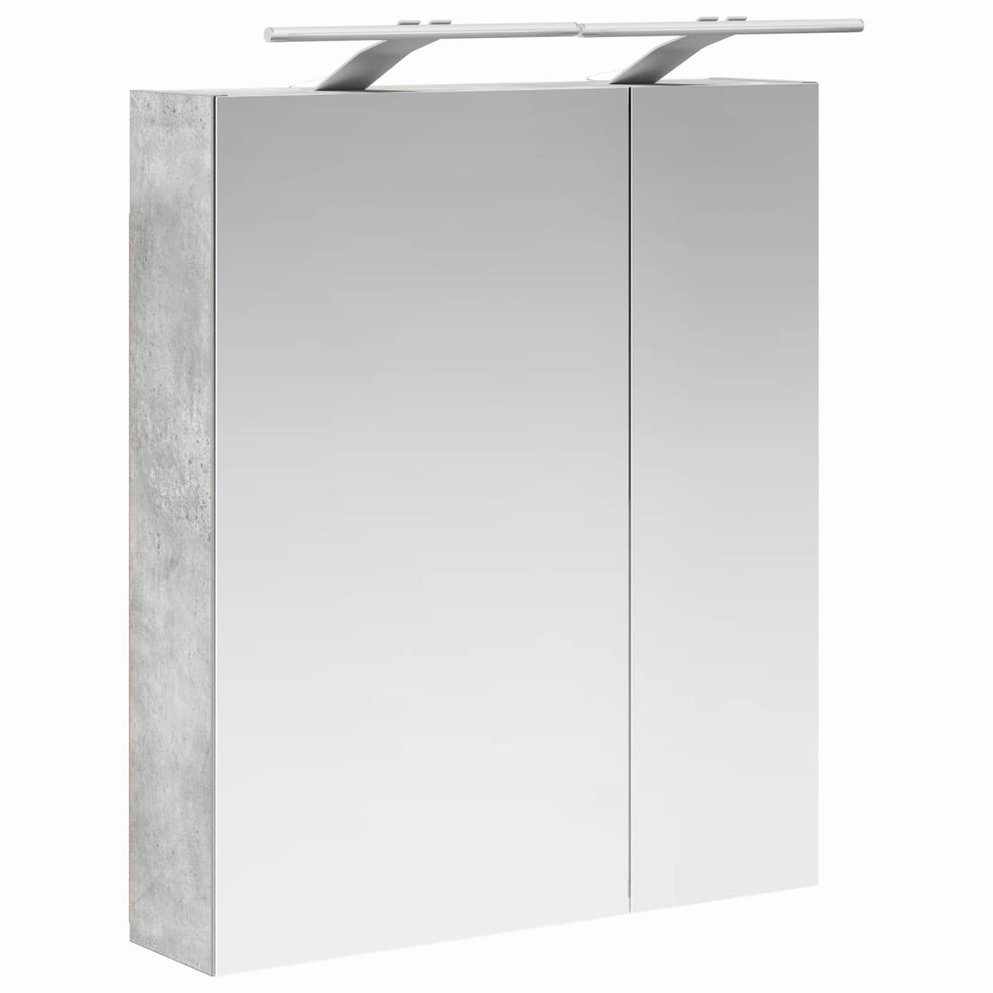 Badeværelsesspejlskab Beton Grå 60 x 14,5 x 70 cm