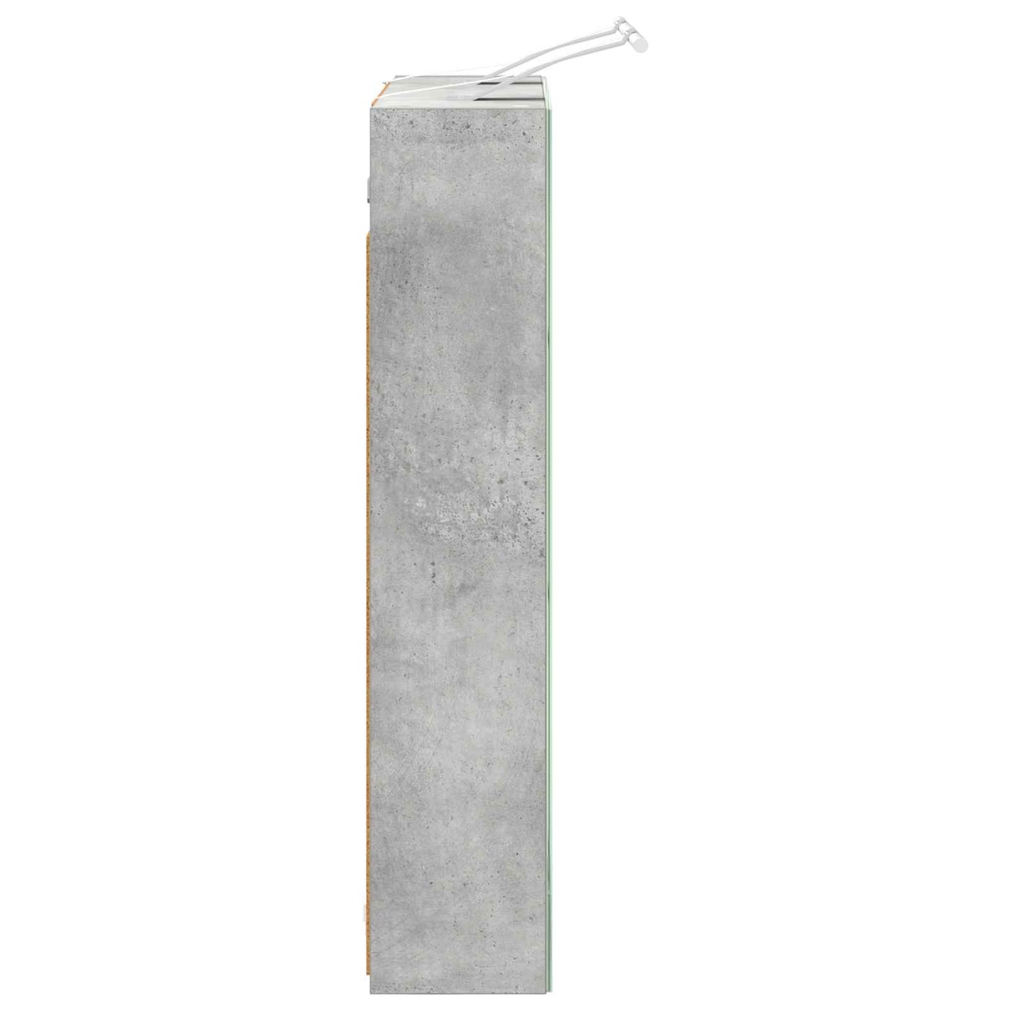Badeværelsesspejlskab Beton Grå 60 x 14,5 x 70 cm