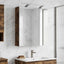 Badeværelsesspejlskab Røget eg 60 x 14,5 x 70 cm