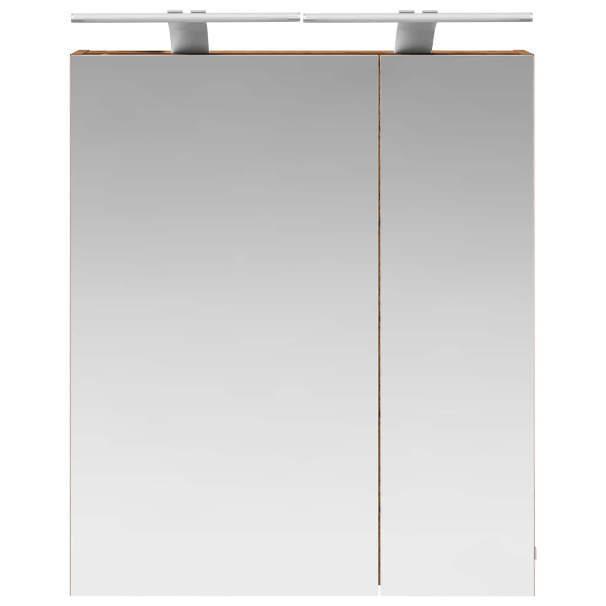 Badeværelsesspejlskab Gammelt træ 60 x 14,5 x 70 cm