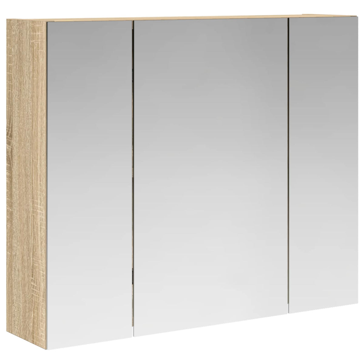 Badeværelsesspejlskab Sonoma eg 60 x 14,5 x 50 cm