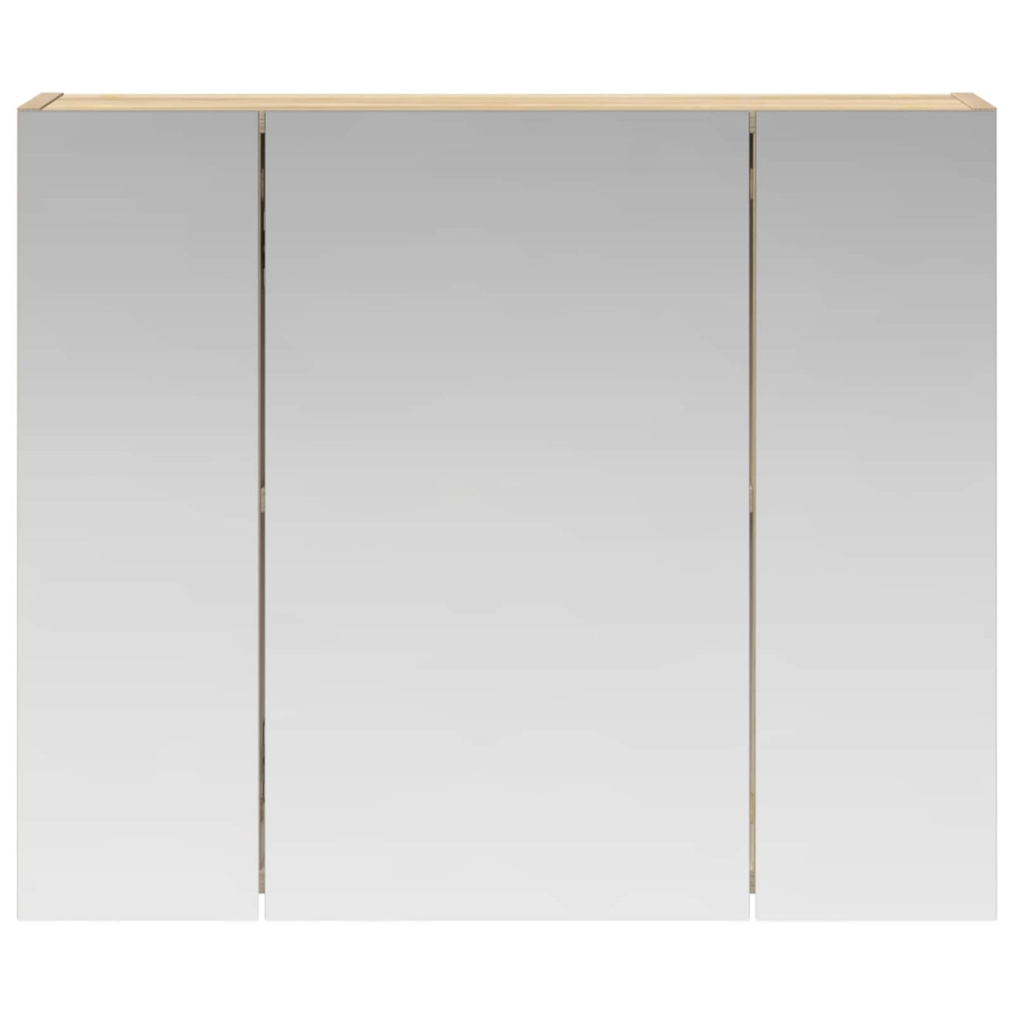 Badeværelsesspejlskab Sonoma eg 60 x 14,5 x 50 cm