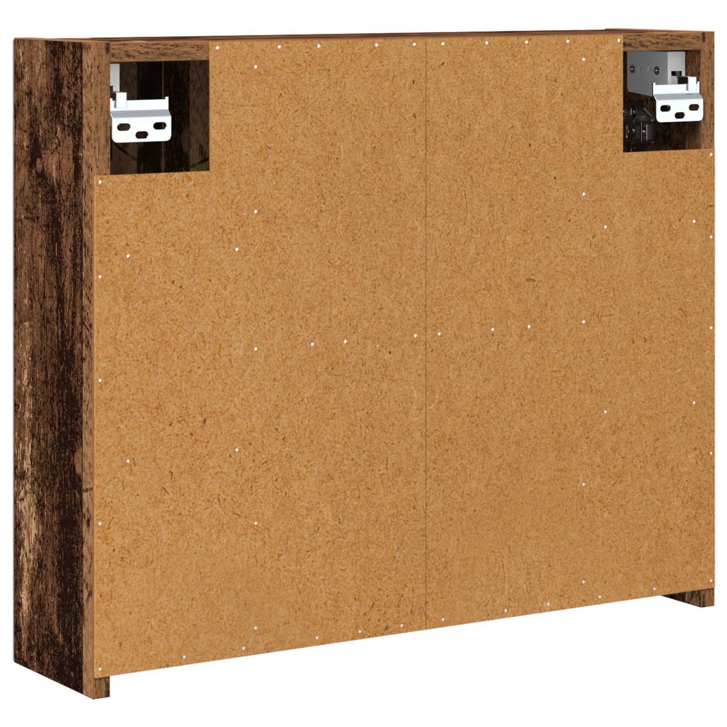 Badeværelsesspejlskab Gammelt træ 60 x 14,5 x 50 cm
