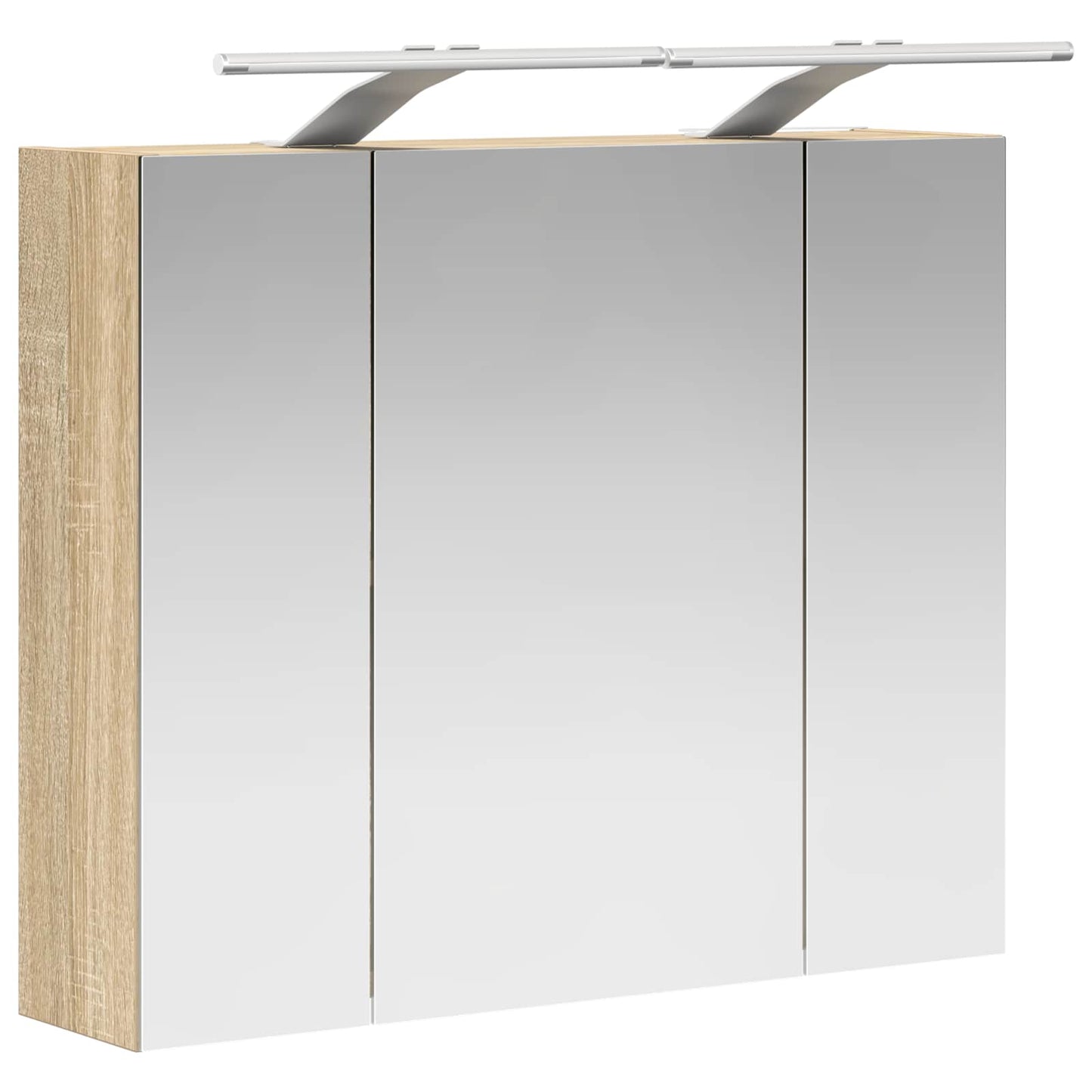 Badeværelsesspejlskab Sonoma eg 60 x 14,5 x 50 cm