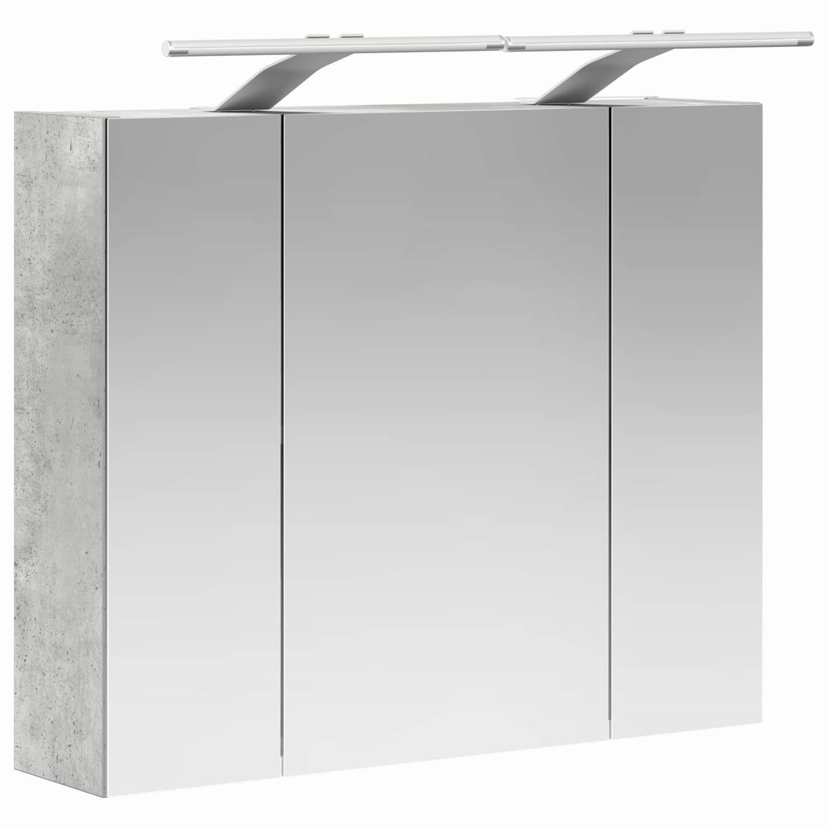 Badeværelsesspejlskab Beton Grå 60 x 14,5 x 50 cm