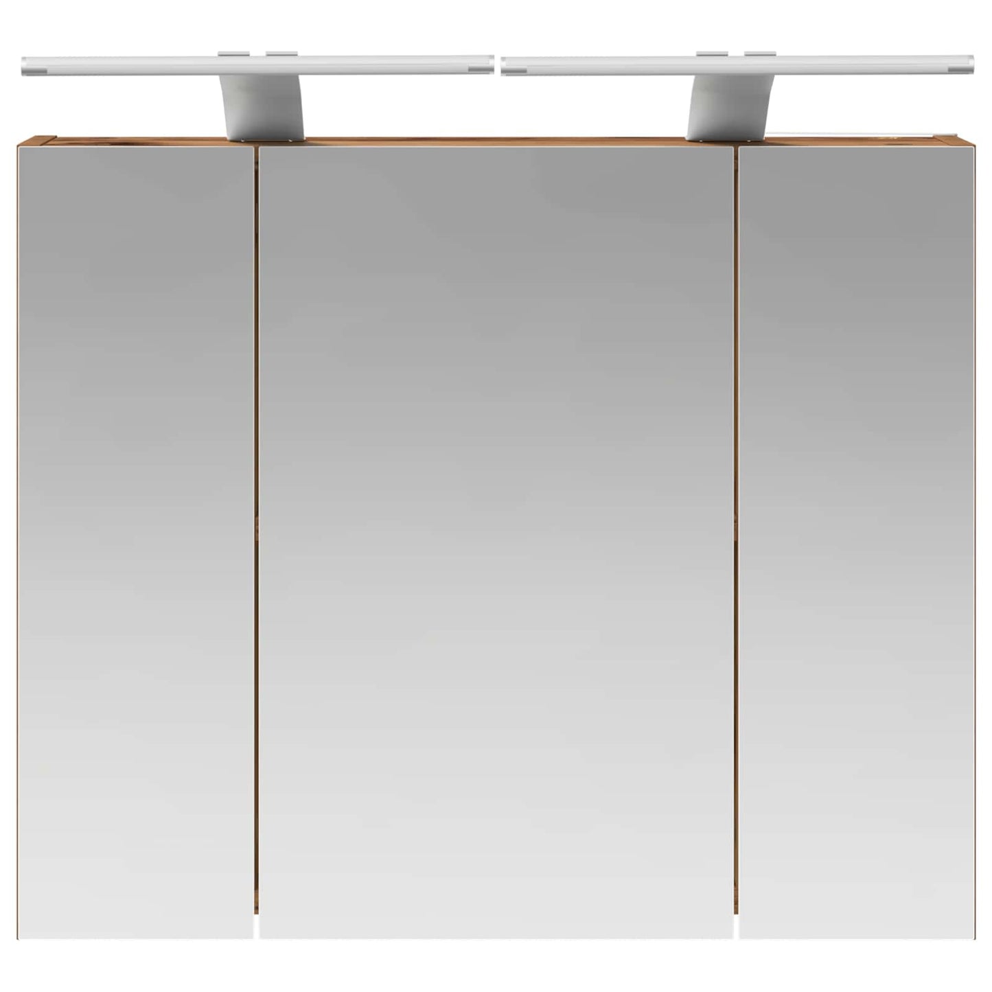 Badeværelsesspejlskab Gammelt træ 60 x 14,5 x 50 cm